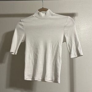 New with tags mock neck white top from Zara